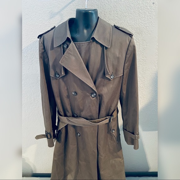 Christian Dior Le Connaisseur Trench Coat w/ Removable Wool Lining Size 42XL - Picture 6 of 11